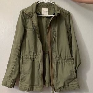 Madewell Green Utility Jacket